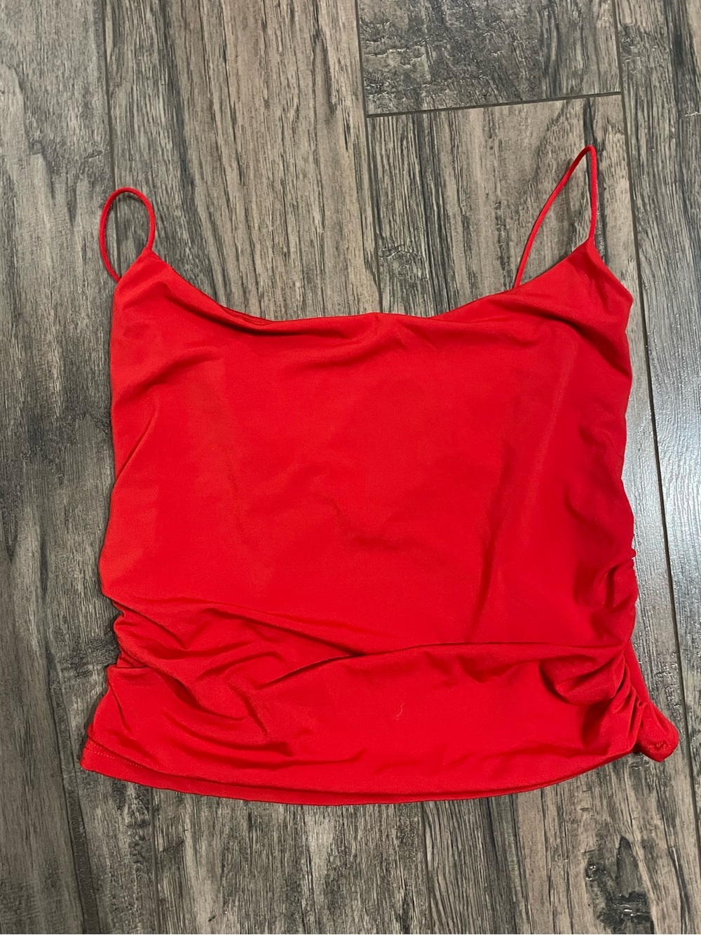 Dynamite Red Spaghetti Strap Cami